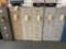 (6) four drawer file cabinets