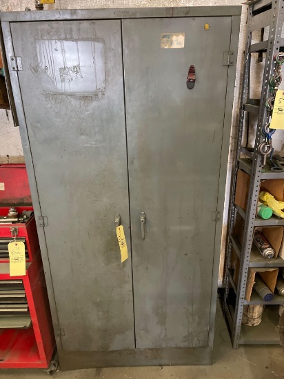 (2) 6ft metal cabinets