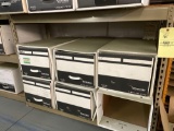 (4) Shelving units