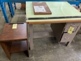 Lay out drafting table.