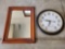 Mirror and Howard Miller Clock
