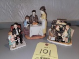 Rockwell Family Dinner and Other Figurines