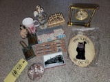 Cats Meow, HOF Plaques, Clock, Decor