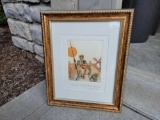Signed and Framed Don Quiote Print