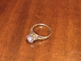 Gold Luster Ring, Unable to Make Out Marking