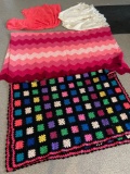 Knitted Afghan Blankets and Shawls