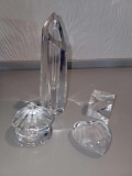 Baccarat Crystal Vase and Carousel