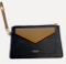 Fashion purse/clutch - Black with Brown