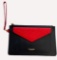 Fashion purse/clutch - Black with Red