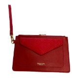 Fashion purse/clutch - Red with Red