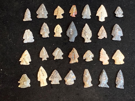 (28) assorted smaller points