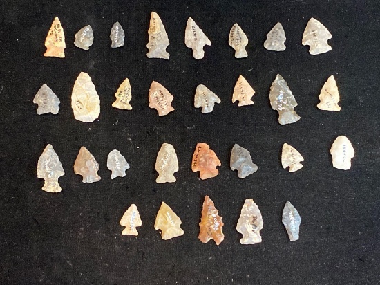 Assorted smaller points (29)