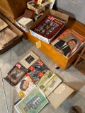 Early paper items, LIFE magazines, loads of match books