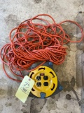 Extension cord, cord reel with plugs