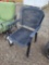 (4) metal patio chairs