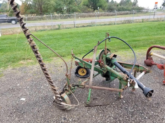 JD 38 sickle bar mower, needs welded and a tire