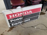 Honda light up sign, 2 sided