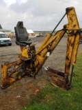 Massey Ferguson 3pt backhoe attachment with bucket