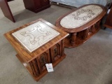 Coffee and end table set