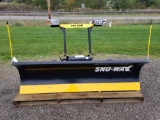 New SnoWay 90 inch steel plow