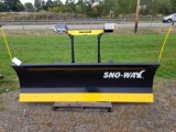 New SnoWay 96 in steel plow