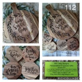 Home Sweet Home! Don't miss out on this beautiful set of custon laser engraved