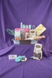 Who Wants to Bake? This basket has a cake pan, rolling pin, baking cups, measuring spoons,