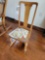 Small upholstered rocking chair