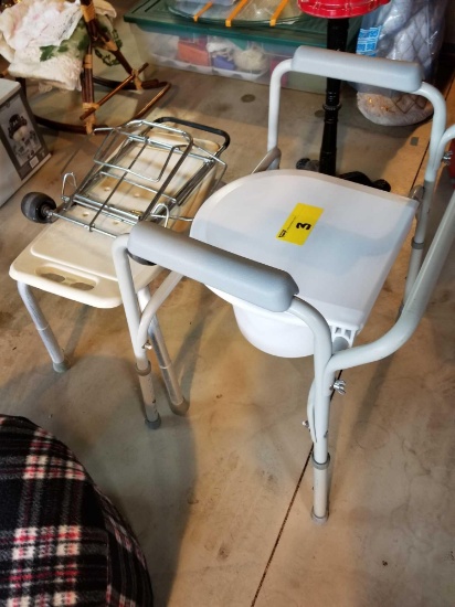 Potty chair, shower stool