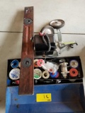 Plumbing hdwr, level, tester