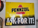 Pennzoil sign