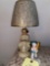 Baseball Lamp and Figurine