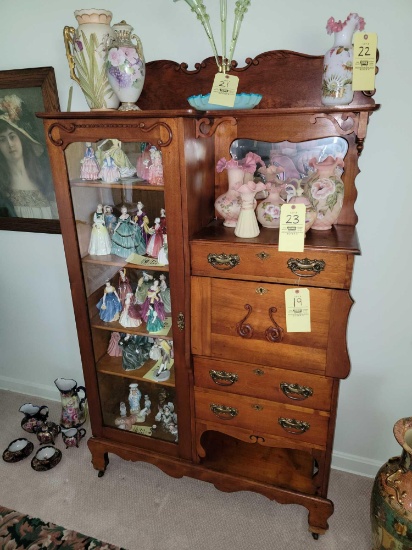 Victorian Side-by-Side Secretary Bookcase