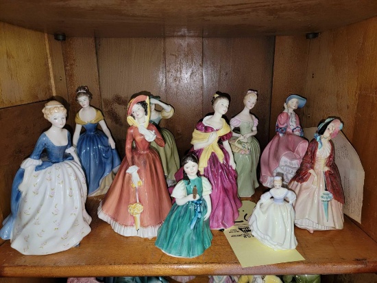 (10) Royal Doulton Figures