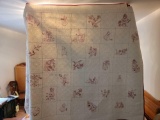 Figural Pattern Quilt