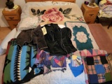 Unfinished Quilts, Vintage Clothing, Floral Rugs