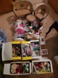 Large Collection of Holiday Annalee Dolls and Accessories
