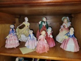 (8) Royal Doulton Figures