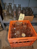 Vintage Milk and Other Bottles