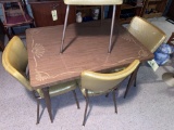 Retro Dining Table and 4 Chairs