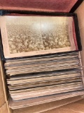 Crate of Stereoscope Cards