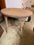 Wicker Side Table