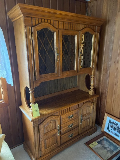 Oak Hutch