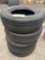 Set of 4 bf Goodrich tires p225/70r15 like new