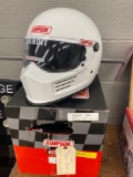 New Simpson bandit helmet large white
