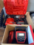 Used Milwaukee 3/4 impact wrench and m12 inflator