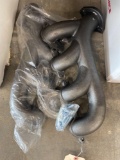 Set of new cast iron ls headers manifolds