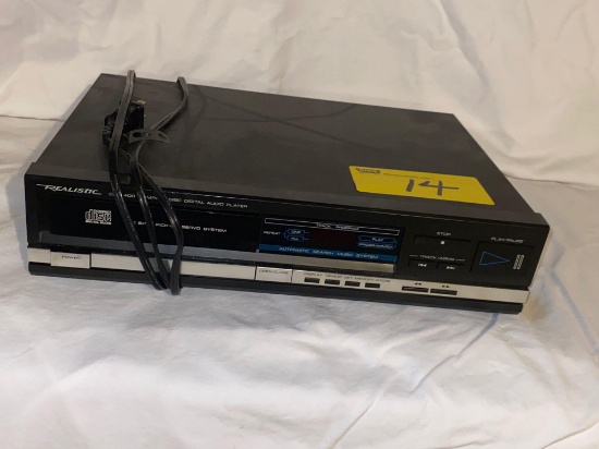 Realistic CD-2400 CD player.