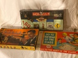 Harley Davidson Monopoly, Man from Uncle, Head of Class games.