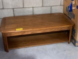 Modern oak coffee table, 50